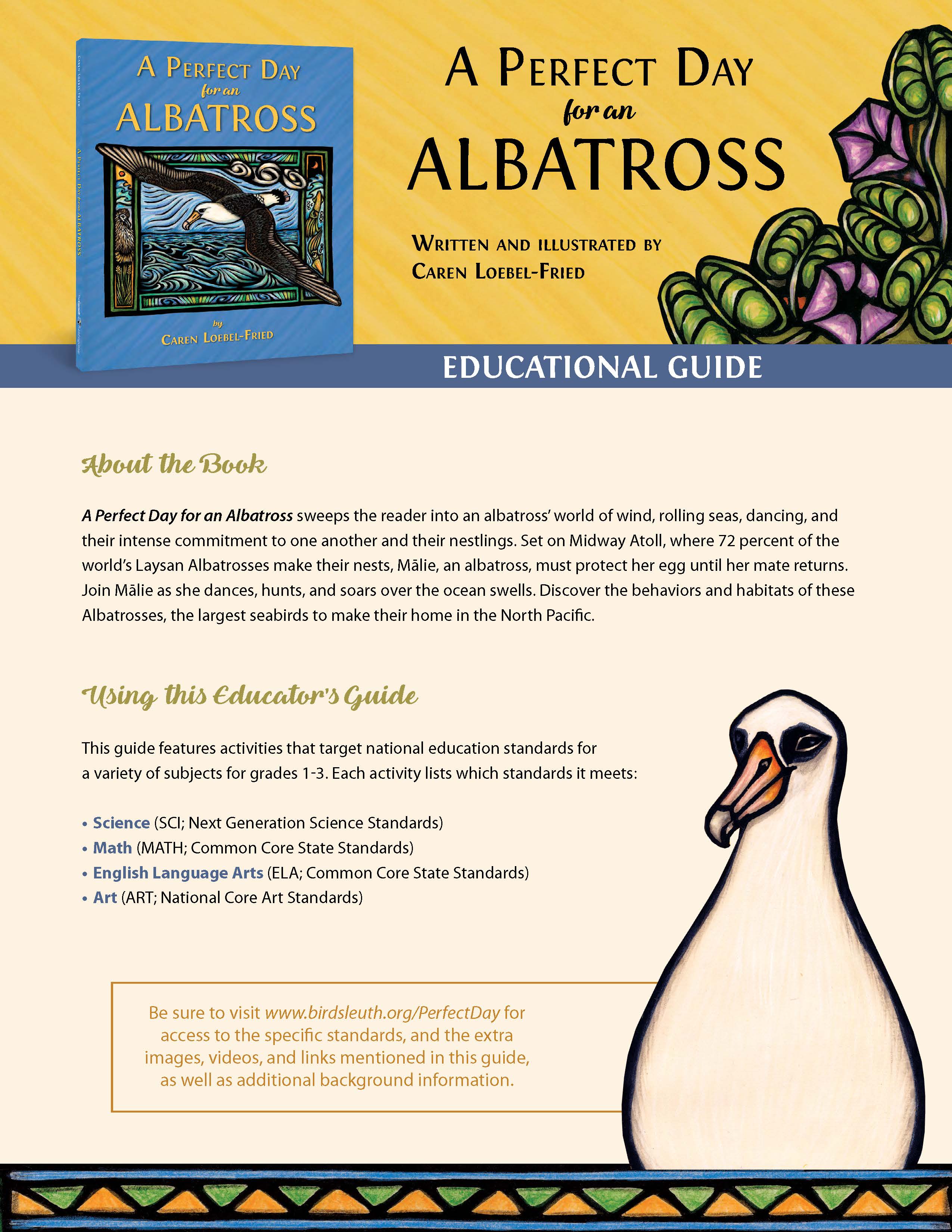 A Perfect Day for an Albatross overview which can be accessed via the guide overview and supplemental materials link next to this image.