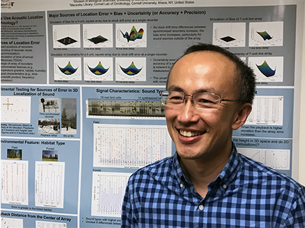 Yu Shiu- working on multiple fronts to advance bioacoustics science 