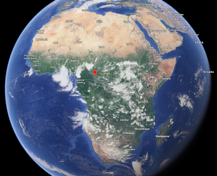 Dzanga Bai in Central African Republic (CAR)