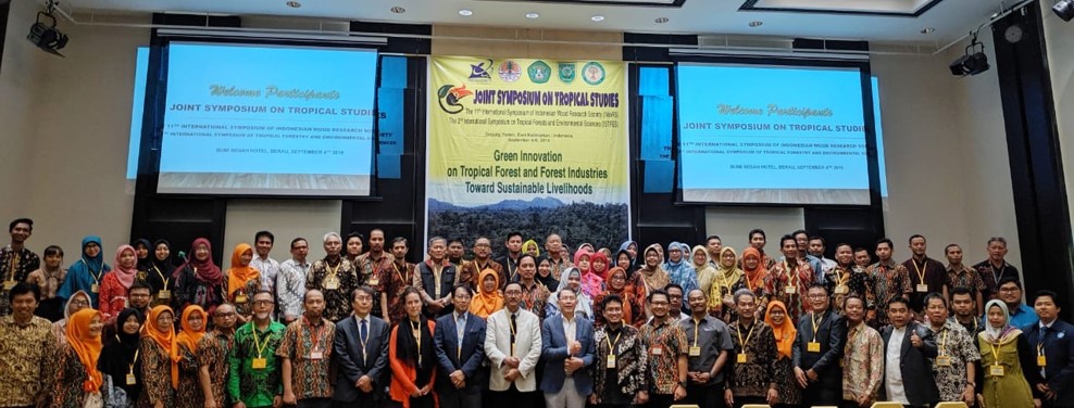 Participants of the International Symposium on Tropical Forest and Environmental Science in Berau, East Kalimantan, Indonesia.