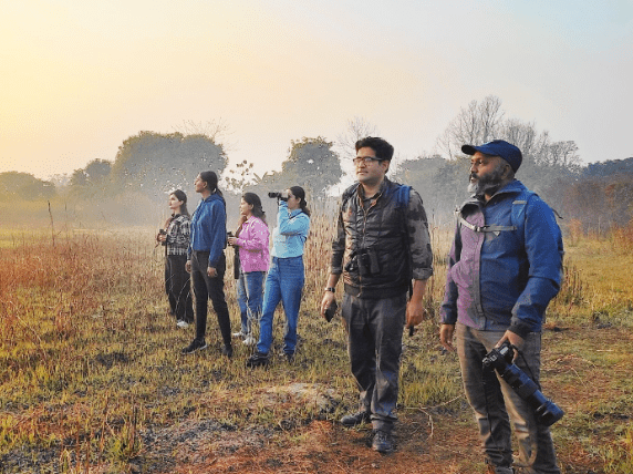 Birders in India during the Great Backyard Bird Count