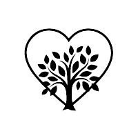 Heart with tree inside