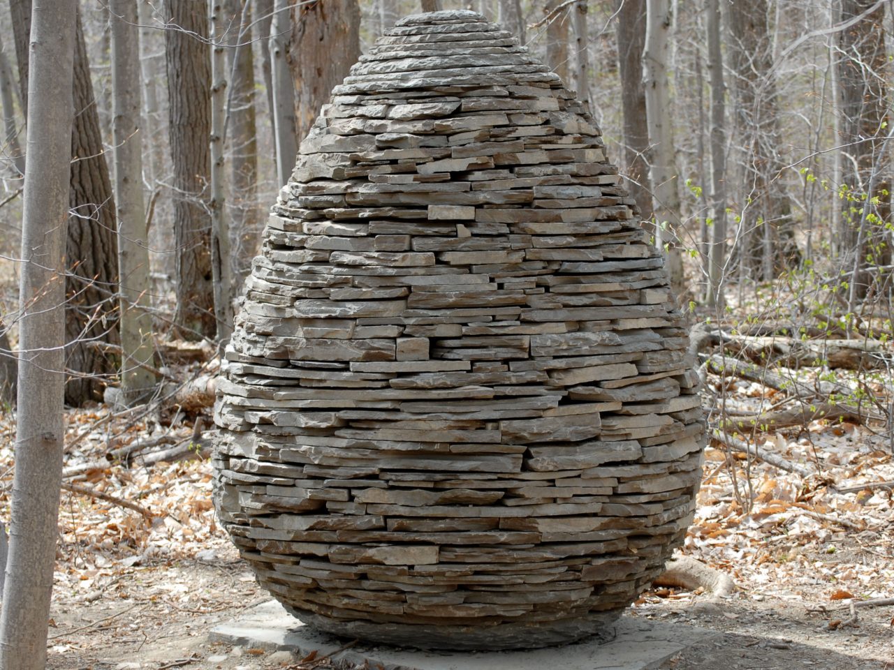 Andy Goldsworthy Cairn, Elaina McCartney, https://flic.kr/p/4HJ9Vn