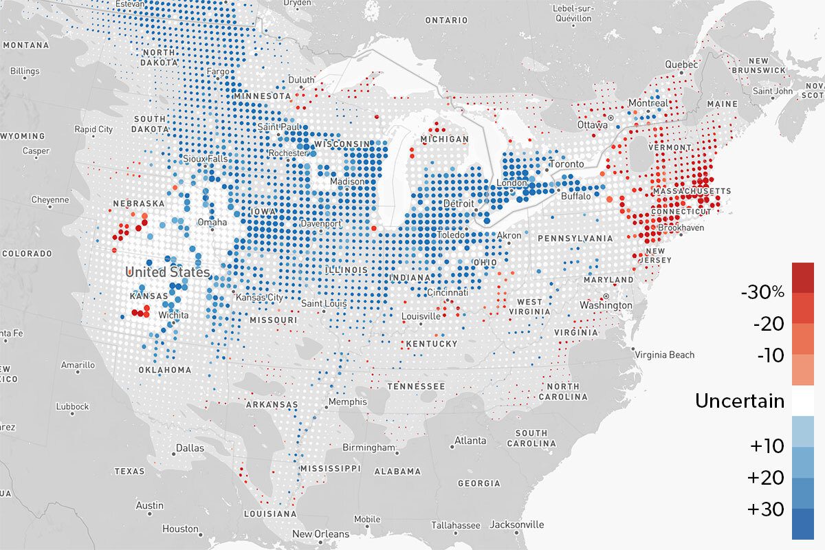 Click here to explore the eBird abundance trends map for the Baltimore Oriole