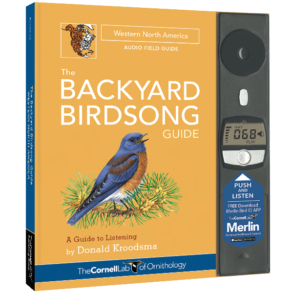 Cover of the Backyard Birdsong Guide. 