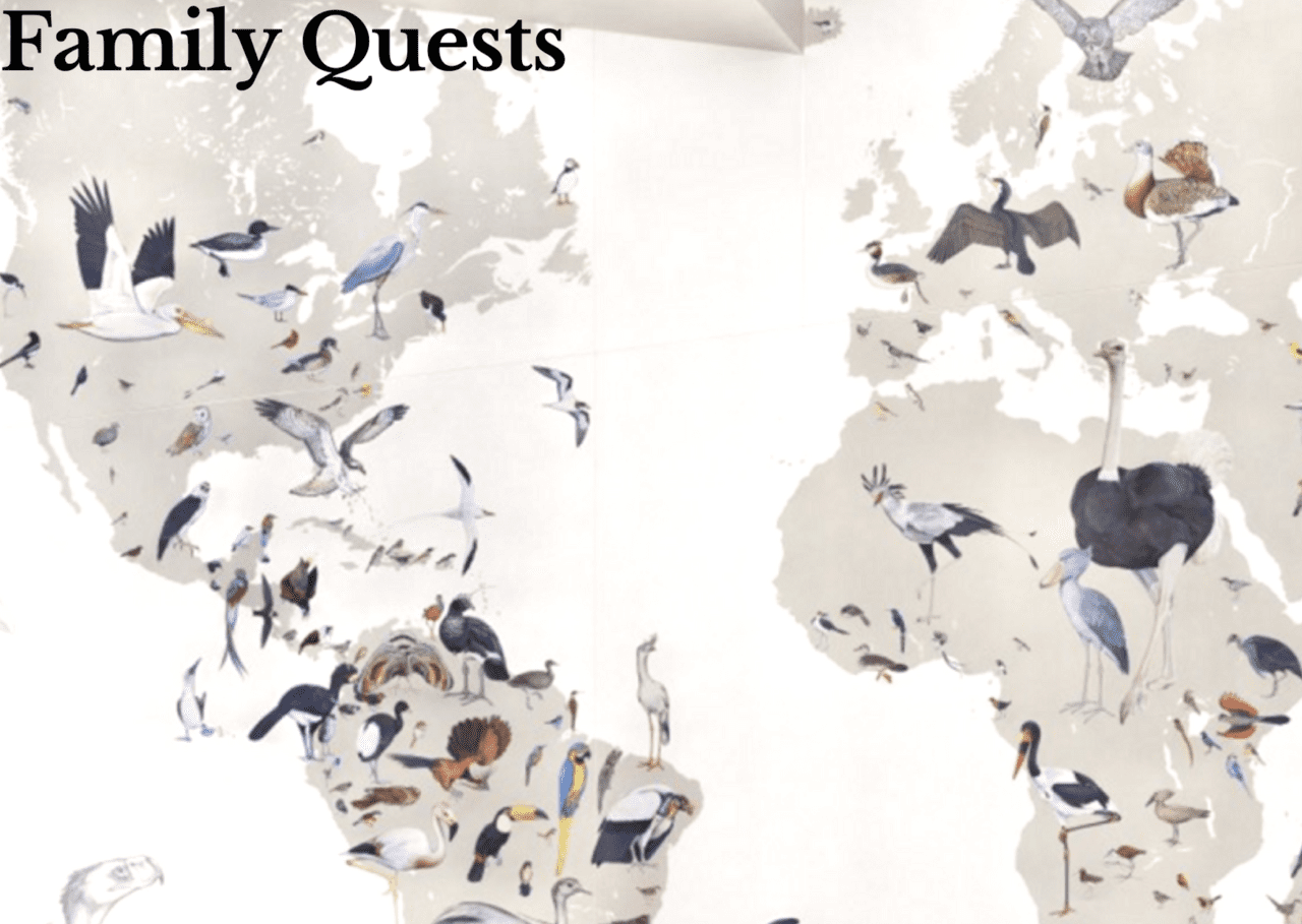 Family Quests map