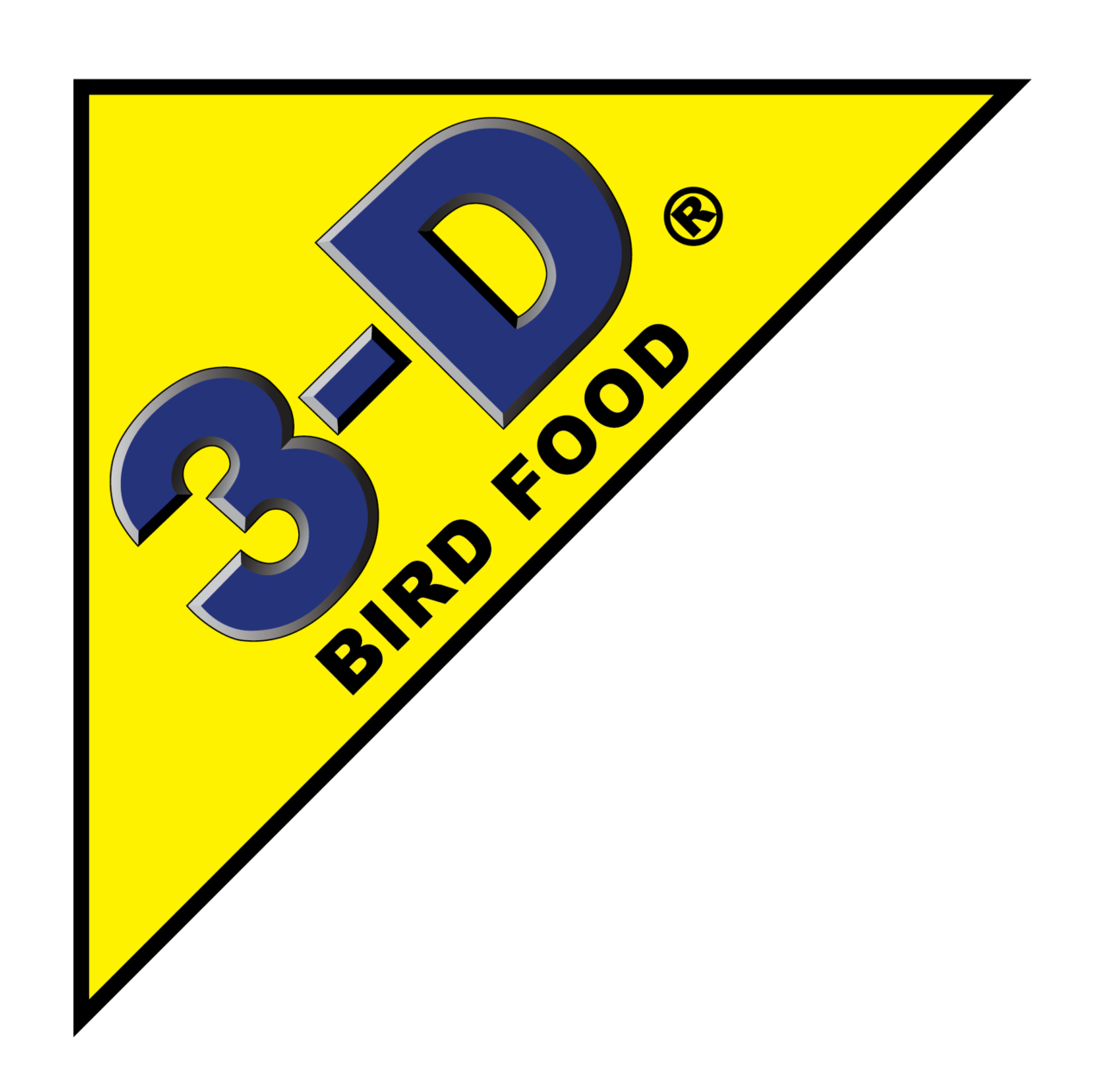 3D Bird Food Logo