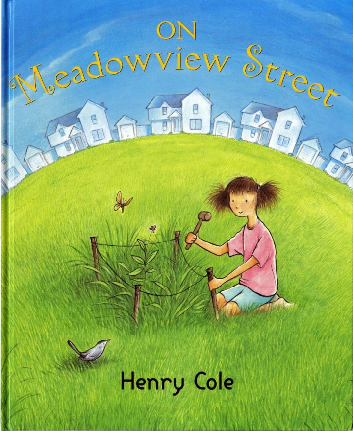 "On Meadowview Street" book cover by Henry Cole