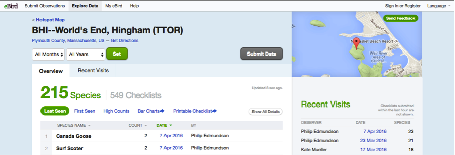 BHI - How to Use eBird