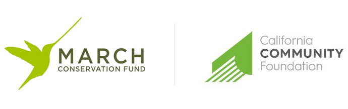 March Conservation Fund and California Community Foundation logos